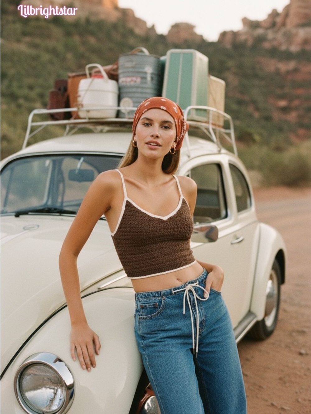 🆕🧶 Abercrombie 90’s Crochet Bra Crop Top XS NWT